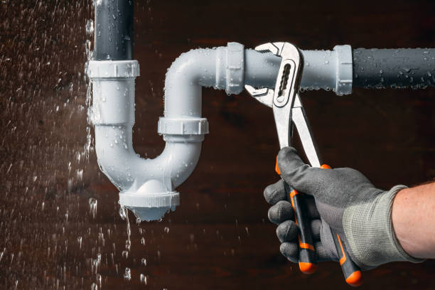 Professional Drain Cleaning technician working in Woburn, MA